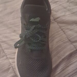 Avia Black Shoe with Green Highlights